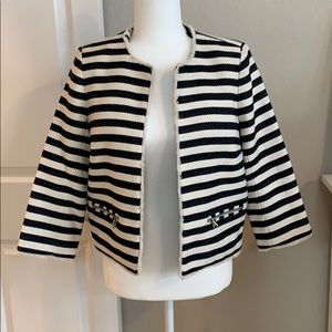 Striped Blazer